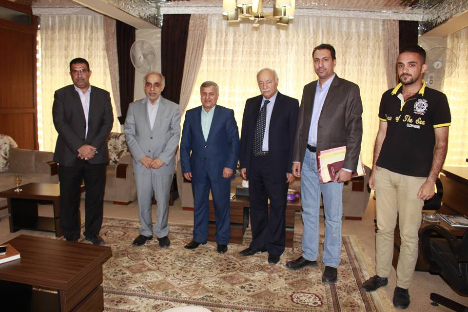 زيارة وفد المركز الى شركة خيرات السبطين